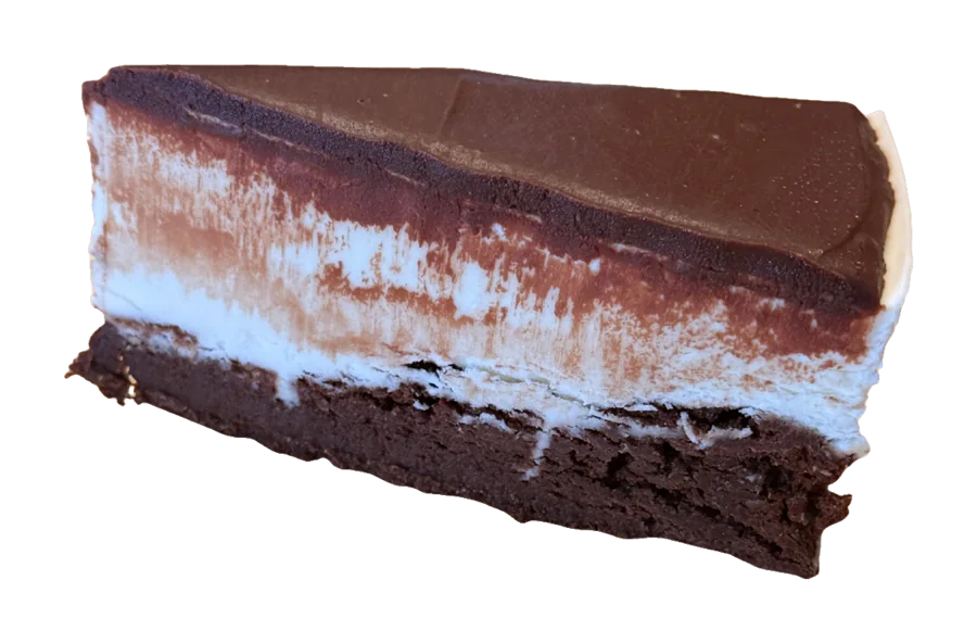 Chocolate Mascarpone Cake Slice