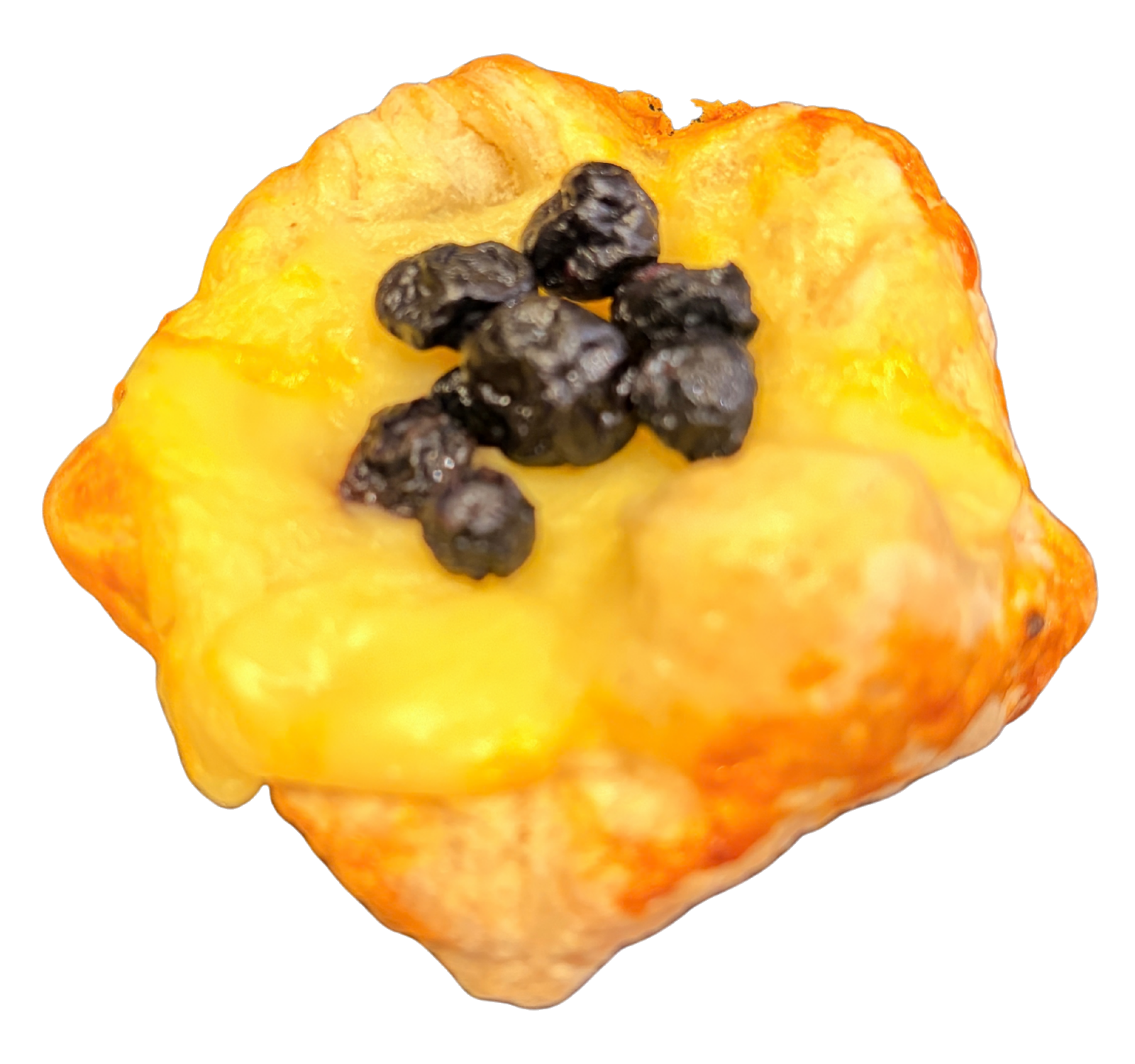 Puff Pastry Twists — Custard Berry Puff
