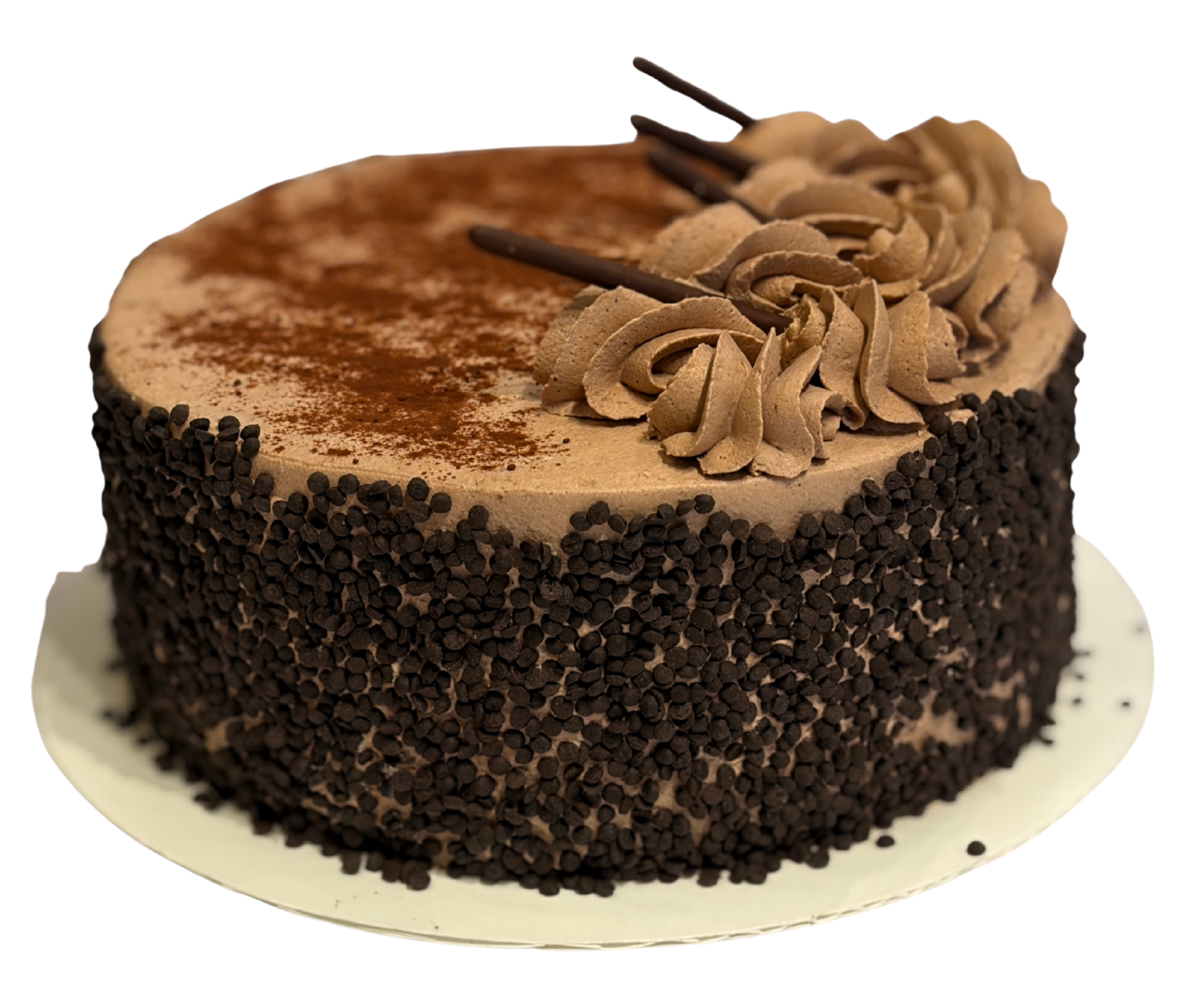 Black & White Cake — 8-10 People